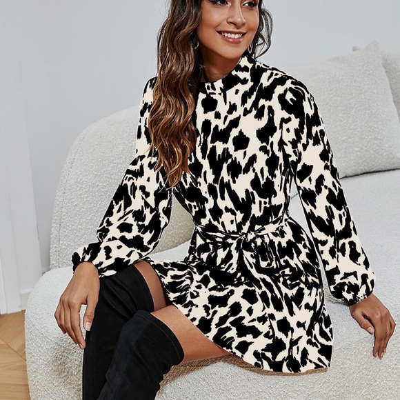 SHEIN prove mock printed dress - Picture 2 of 3